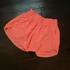 lululemon athletica Coral Athletic Shorts